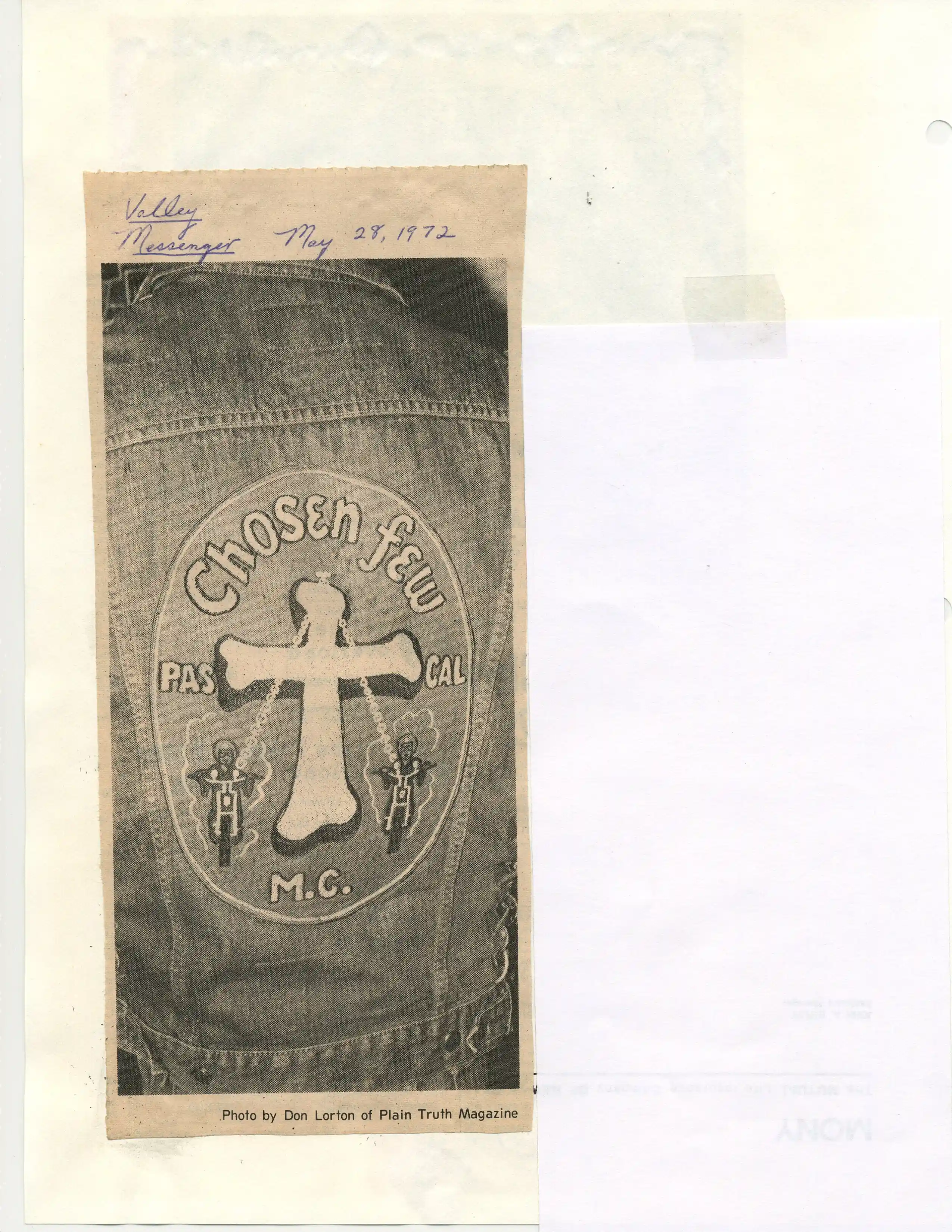 Valley Messenger, Yucaipa, CA, 5-28-72